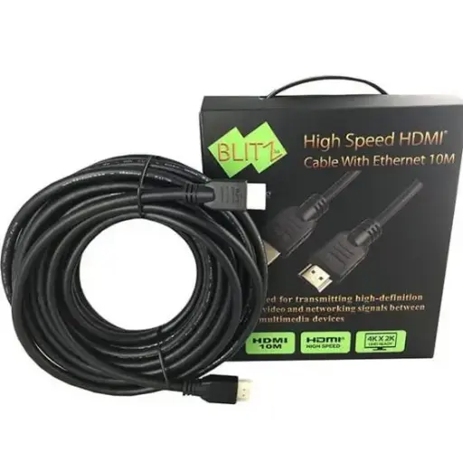 Blitz High Speed HDMI Cable, 10 Meters - Black