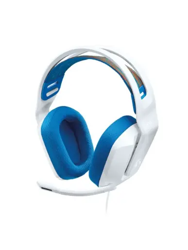 Logitech G335 Wired Gaming Headset-WHITE