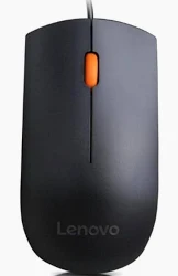 Lenovo 300 Wired USB Mouse – Black