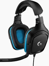 Logitech G432 Wired Gaming Headset 